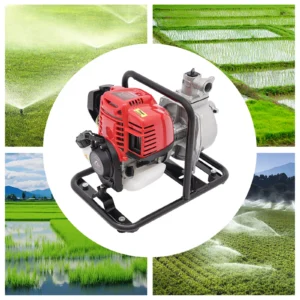 4-Stroke Portable Water Pump - Lightweight Water Transfer Pump for Home & Garden Use